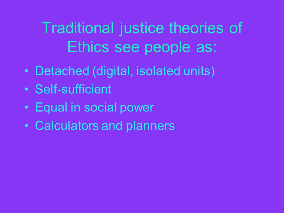 Historical developments of traditional and modern ethics essay